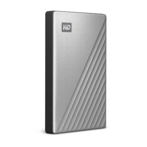 WD My Passport/1TB/HDD/Externý/2.5"/Strieborná/3R WDBC3C0010BSL-WESN