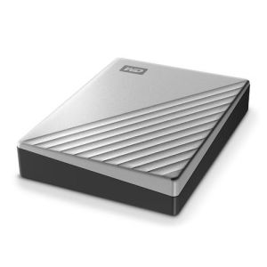 WD My Passport/4TB/HDD/Externý/2.5"/Strieborná/3R WDBFTM0040BSL-WESN