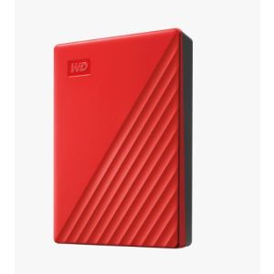 WD My Passport/4TB/HDD/Externý/2.5"/Červená/3R WDBPKJ0040BRD-WESN