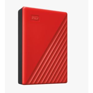 WD My Passport/4TB/HDD/Externý/2.5"/Červená/3R WDBPKJ0040BRD-WESN