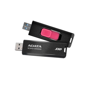 ADATA SC610/2TB/SSD/Externá/Čierna/5R SC610-2000G-CBK/RD