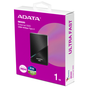 ADATA externý SSD SE920 1TB USB4 SE920-1TCBK