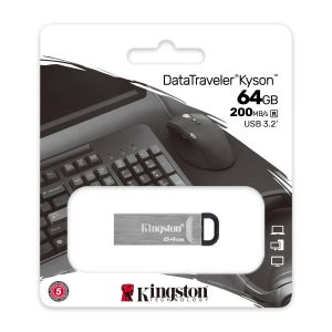 64GB Kingston USB 3.2 (gén 1) DT Kyson DTKN/64GB