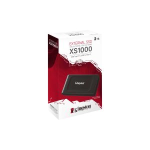 Kingston XS1000/2TB/SSD/Externý/Čierna/5R SXS1000/2000G