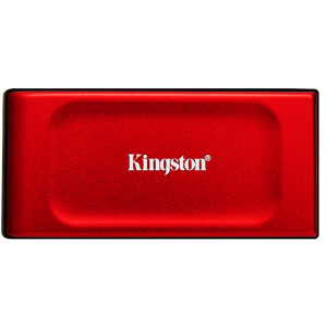 Kingston XS1000/2TB/SSD/Externý/Červená/5R SXS1000R/2000G