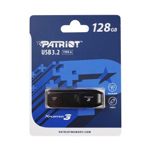 Patriot Xporter 3 Slider/128GB/USB 3.2/USB-A/Čierna PSF128GX3B3U