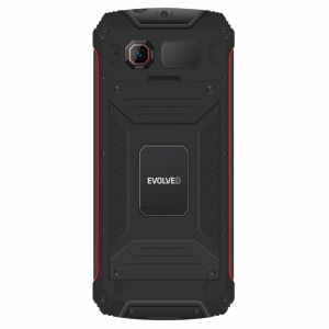 EVOLVEO StrongPhone W4, vodotesný odolný Dual SIM telefón, černo-červená SGP-W4-BR