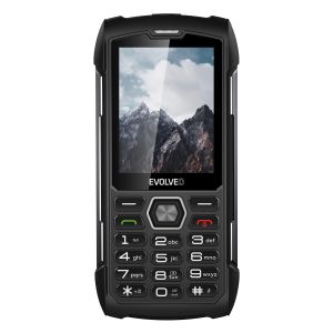 EVOLVEO StrongPhone H1, vodotesný odolný Dual SIM telefón, čierna-šedá SGP-H1-BG