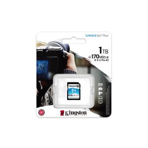 Kingston Canvas Go Plus/SDXC/1TB/UHS-I U3 / Class 10 SDG3/1TB