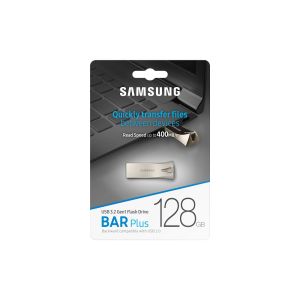 Samsung BAR Plus/128GB/USB 3.2/USB-A/Champagne Silver MUF-128BE3/APC