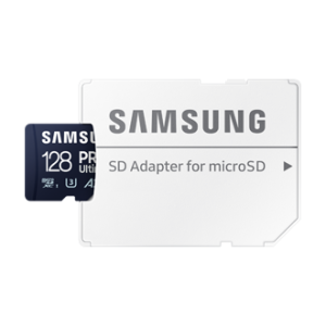 Samsung PRO Ultimate/micro SDXC/128GB/UHS-I U3 / Class 10/+ Adaptér/Modrá MB-MY128SA/WW