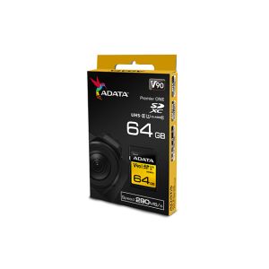 Adata/SDXC/64GB/UHS-II U3 ??/ Class 10 ASDX64GUII3CL10-C