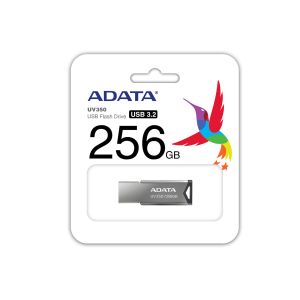 ADATA UV350/256GB/USB 3.2/USB-A/Strieborná AUV350-256G-RBK