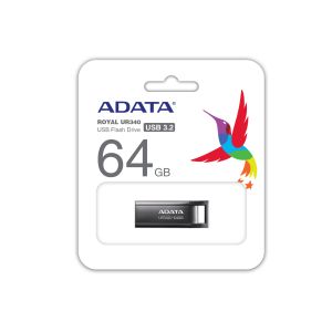 ADATA UR340/64GB/USB 3.2/USB-A/Čierna AROY-UR340-64GBK