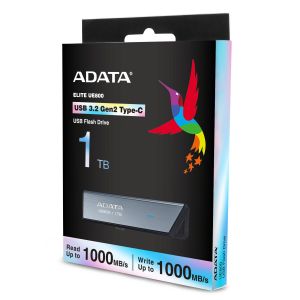 ADATA UE800/1TB/USB 3.2/USB-C/Strieborná AELI-UE800-1T-CSG