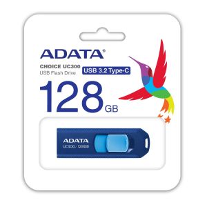 ADATA UC300/128GB/USB 3.2/USB-C/Modrá ACHO-UC300-128G-RNB/BU