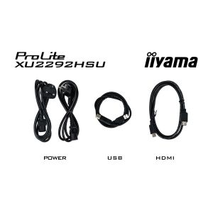 iiyama ProLite/XU2292HSU-B6/21,5"/IPS/FHD/100Hz/0,4ms/Black/3R XU2292HSU-B6