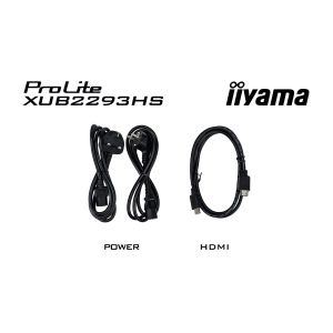 iiyama ProLite/XUB2293HS-B6/21,5"/IPS/FHD/100Hz/1ms/Black/3R XUB2293HS-B6