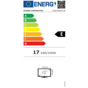 iiyama ProLite/XUB2395WSU-B5/22,5"/IPS/FHD/75Hz/4ms/Black/3R XUB2395WSU-B5