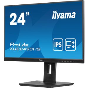 iiyama ProLite/XUB2493HS-B6/23,8"/IPS/FHD/100Hz/0,5ms/Black/3R XUB2493HS-B6