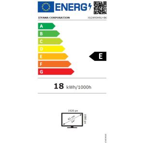 iiyama ProLite/XU2493HSU-B6/23,8"/IPS/FHD/100Hz/1ms/Black/3R XU2493HSU-B6