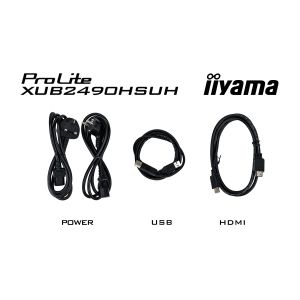 iiyama ProLite/XUB2490HSUH-B1/23,8"/IPS/FHD/100Hz/4ms/Black/3R XUB2490HSUH-B1