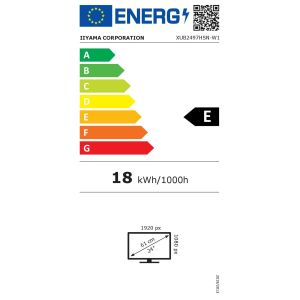 iiyama ProLite/XUB2497HSN-W1/23,8"/IPS/FHD/100Hz/1ms/White/3R XUB2497HSN-W1