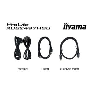 iiyama ProLite/XUB2497HSU-W2/23,8"/IPS/FHD/100Hz/1ms/White/3R XUB2497HSU-W2