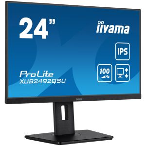 iiyama ProLite/XUB2492QSU-B1/23,8"/IPS/QHD/100Hz/0,5ms/Black/3R XUB2492QSU-B1