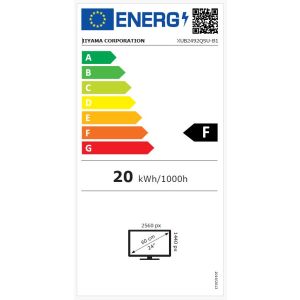 iiyama ProLite/XUB2492QSU-B1/23,8"/IPS/QHD/100Hz/0,5ms/Black/3R XUB2492QSU-B1