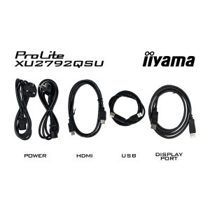 iiyama ProLite/XU2792QSU-B6/27"/IPS/QHD/100Hz/0,4ms/Black/3R XU2792QSU-B6