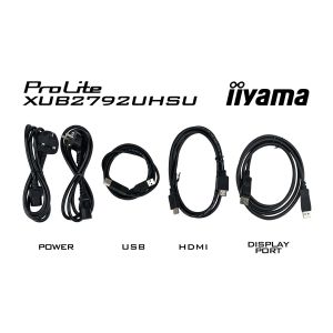 iiyama ProLite/XUB2792UHSU-B6/27"/IPS/4K UHD/60Hz/4ms/Black/3R XUB2792UHSU-B6