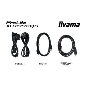 iiyama ProLite/XU2793QS-B6/27"/IPS/QHD/100Hz/1ms/Black/3R XU2793QS-B6