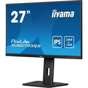 iiyama ProLite/XUB2793QS-B6/27"/IPS/QHD/100Hz/1ms/Black/3R XUB2793QS-B6