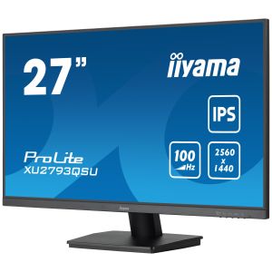 iiyama ProLite/XU2793QSU-B6/27"/IPS/QHD/100Hz/1ms/Black/3R XU2793QSU-B6