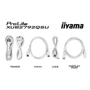 iiyama ProLite/XUB2792QSU-W6/27"/IPS/QHD/100Hz/0,4ms/White/3R XUB2792QSU-W6