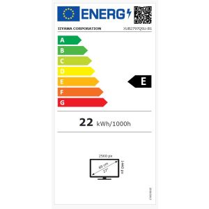 iiyama ProLite/XUB2797QSU-B1/27"/IPS/QHD/100Hz/1ms/Black/3R XUB2797QSU-B1