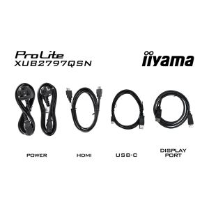 iiyama ProLite/XUB2797QSN-B1/27"/IPS/QHD/100Hz/1ms/Black/3R XUB2797QSN-B1