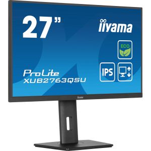 iiyama ProLite/XUB2763QSU-B1/27"/IPS/QHD/100Hz/2ms/Black/3R XUB2763QSU-B1