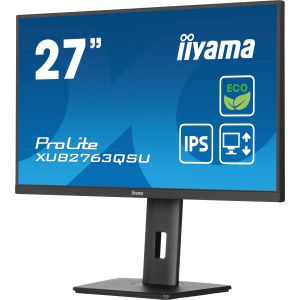 iiyama ProLite/XUB2763QSU-B1/27"/IPS/QHD/100Hz/2ms/Black/3R XUB2763QSU-B1