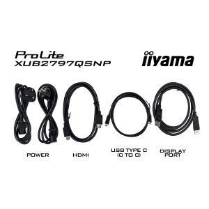 iiyama ProLite/XUB2797QSNP-B1/27"/IPS/QHD/100Hz/1ms/Black/3R XUB2797QSNP-B1