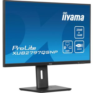 iiyama ProLite/XUB2797QSNP-B1/27"/IPS/QHD/100Hz/1ms/Black/3R XUB2797QSNP-B1