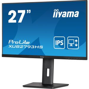 27" iiyama XUB2793HS-B7: IPS, FHD, 100Hz, HDMI, DP, HAS XUB2793HS-B7