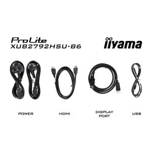 iiyama ProLite/XUB2792HSU-B6/27"/IPS/FHD/100Hz/0,4ms/Black/3R XUB2792HSU-B6