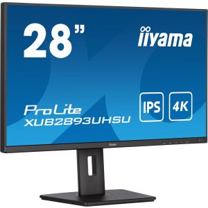 iiyama ProLite/XUB2893UHSU-B5/28"/IPS/4K UHD/60Hz/3ms/Black/3R XUB2893UHSU-B5