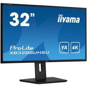 iiyama ProLite/XB3288UHSU-B5/31,5"/VA/4K UHD/60Hz/3ms/Black/3R XB3288UHSU-B5