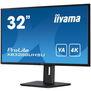 iiyama ProLite/XB3288UHSU-B5/31,5"/VA/4K UHD/60Hz/3ms/Black/3R XB3288UHSU-B5