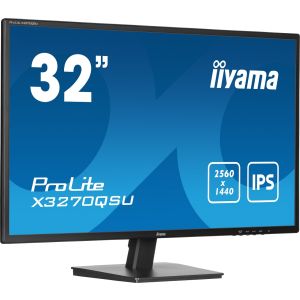 iiyama ProLite/X3270QSU-B1/31,5"/IPS/QHD/100Hz/3ms/Black/3R X3270QSU-B1