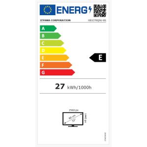 iiyama ProLite/XB3270QSU-B1/31,5"/IPS/QHD/100Hz/3ms/Black/3R XB3270QSU-B1