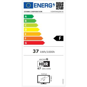 iiyama ProLite/XCB4594DQSN-B1/44,5"/VA/5120x1440/165Hz/0,8ms/Black/3R XCB4594DQSN-B1